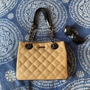 Gorgeous woven Kate spade bag